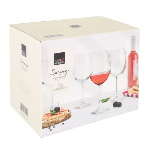 SET 6 COPAS VINO 36CL SPRING