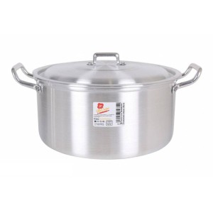 CACEROLA ALUMINIO CON ASAS 24CM 5 LITROS