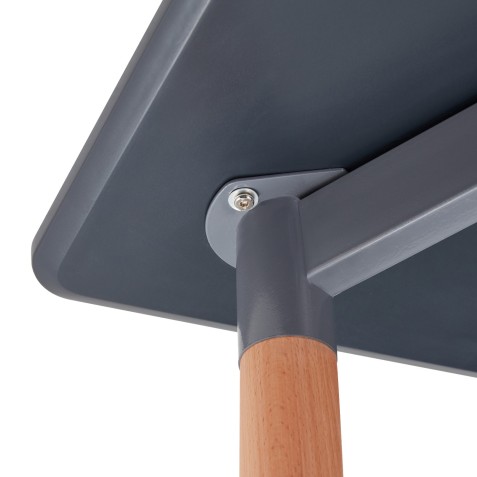 MESA MADERA GRIS PLOMO / MADERA...