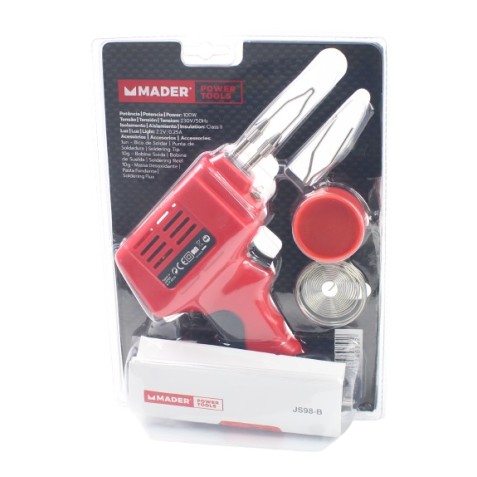 PISTOLA DE SOLDADOR 100W MADER