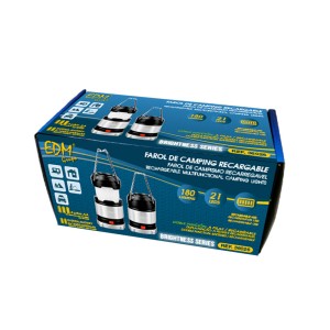 FAROL CAMPING RECARGABLE CON BATERIA...