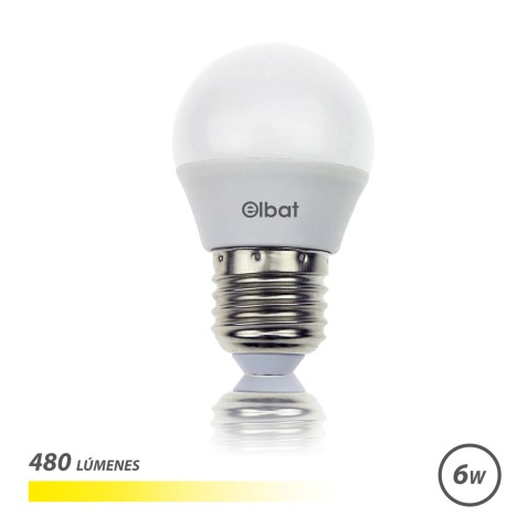BOMBILLA LED G45 | 6W | 480LM | E27 |...