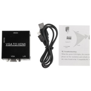 MINI CONVERSOR HDMI A VGA CROMAD