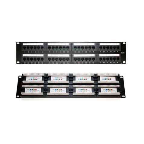 PANEL PARCHEO 48P 19" 2U UTP CAT 6...