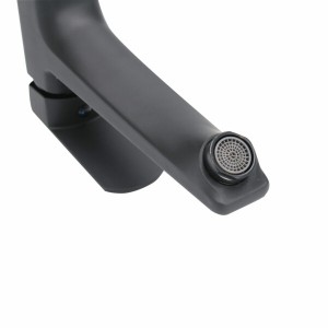 MONOMANDO LAVABO ALTO NEGRO FONTASTOCK