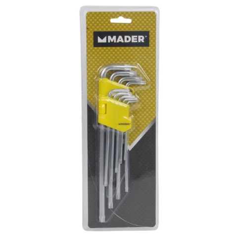 JUEGO LLAVES TORX CON ORIFICIO 9 PCS...