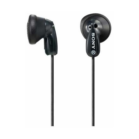 AURICULAR DE BOTÓN NEGRO SONY