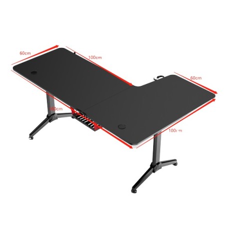 MESA GAMING PRO1300 FIBRA CARBONO | L...