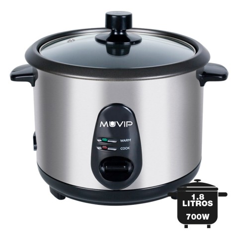 ARROCERA 1.8 LITROS 700W INOX MUVIP