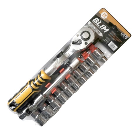 JUEGO CHICHARRA 1/2" CRV 13 PCS BLIM