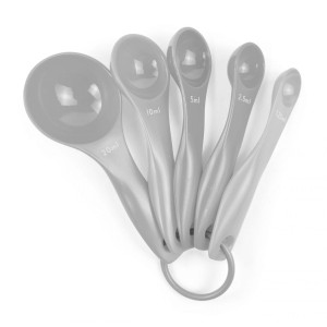 SET 5 CUCHARAS MEDIDORAS PLASTICO QUTTIN