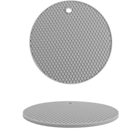 SALVAMANTEL REDONDO SILICONA 18CM QUTTIN
