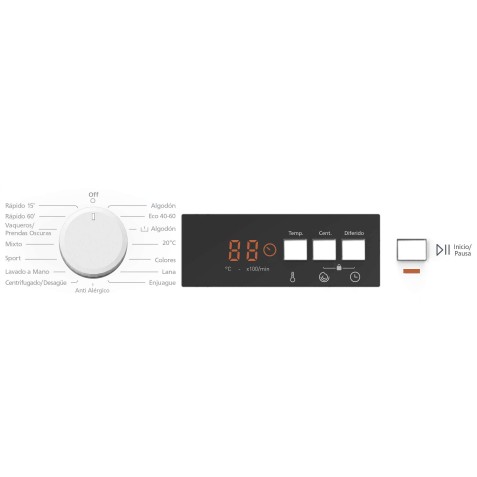 LAVADORA 7KG 1200RPM MX-LV2080 MX ONDA