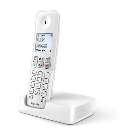 TELEFONO INALAMBRICO DECT BLANCO...