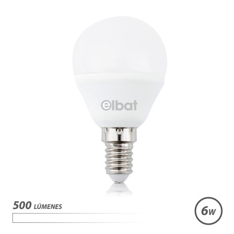 BOMBILLA LED G45 | 6W | 500LM | E14 |...