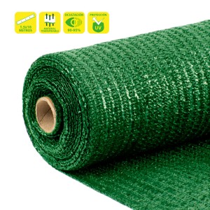 MALLA DE SOMBREO VERDE 1.5X10 METROS...