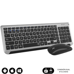 COMBO TECLADO Y RATON WIRELESS Y...
