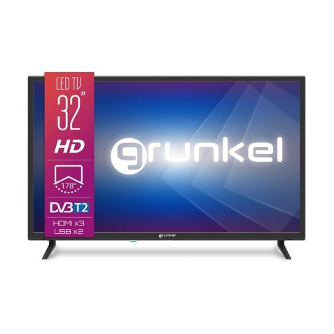 TELEVISOR LED HD 32" NEGRO GRUNKEL