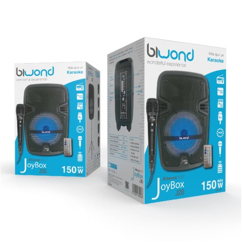 REACONDICIONADO ALTAVOZ KARAOKE 6.5"...