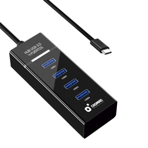 REACONDICIONADO HUB TIPO C USB 3.0 4...