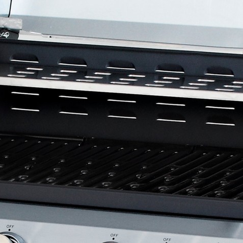 REACONDICIONADA BARBACOA GAS INOX 5...