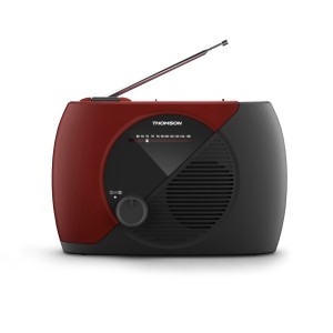RADIO FM PORTATIL GRANATE/NEGRO RT353...