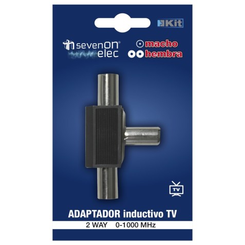 ADAPTADOR INDUCTIVO TV (1 MACHO/2...