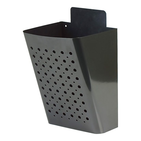 BUZON PUBLICIDAD NEGRO ACERO GALVANIZADO
