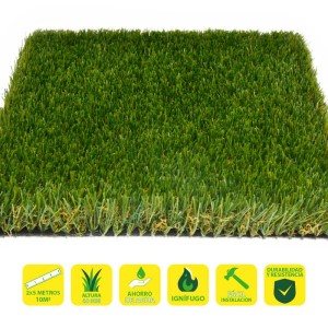 CESPED ARTIFICIAL 2X5 METROS 40MM...