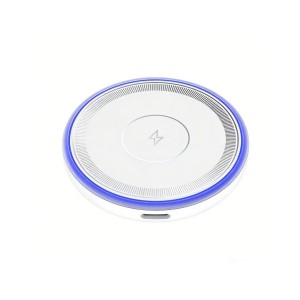 CARGADOR INALAMBRICO 15W CON LED AZUL...