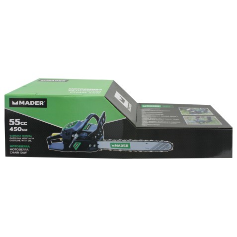 MOTOSIERRA DE GASOLINA 55 CC, 18"...
