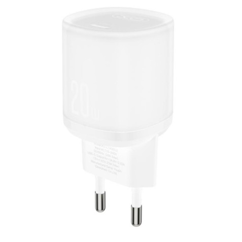 CARGADOR RAPIDO USB-C 20W L143 BLANCO XO