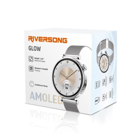 SMARTWATCH AMOLED GLOW SILVER SW906...