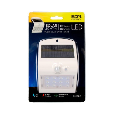 APLIQUE SOLAR 1,5W 220 LUMEN...