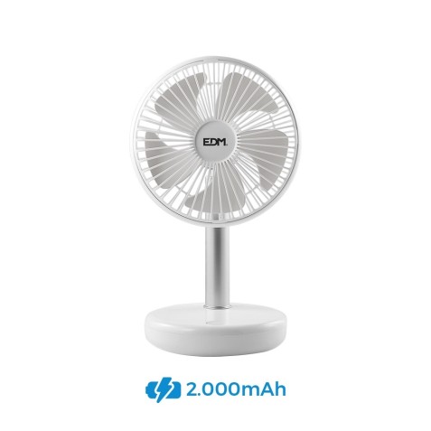 VENTILADOR SOBREMESA RECARGABLE...