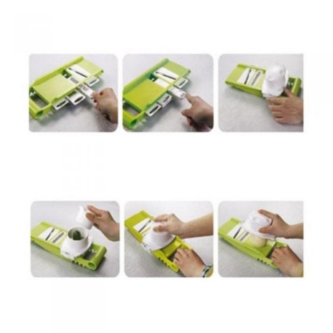 MANDOLINA PLEGABLE AJUSTABLE CON 5...