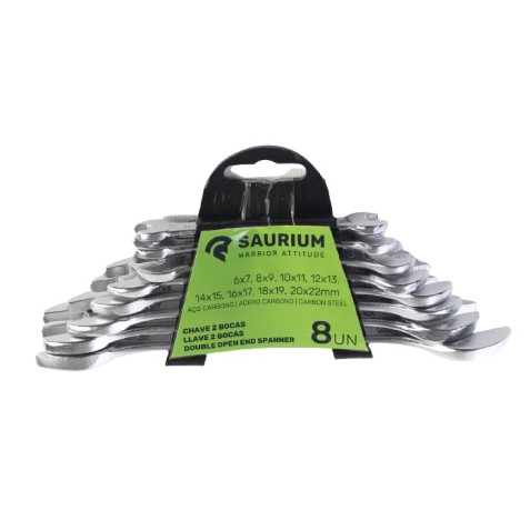 JUEGO LLAVES FIJAS 8PCS SAURIUM