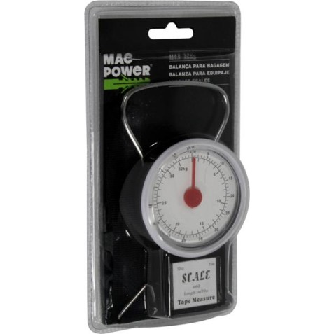 BALANZA PARA EQUIPAJE 32KG MAC POWER