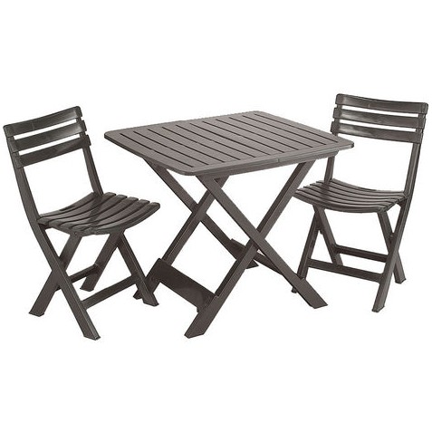 CONJUNTO DE JARDIN PLEGABLE 2 SILLAS...