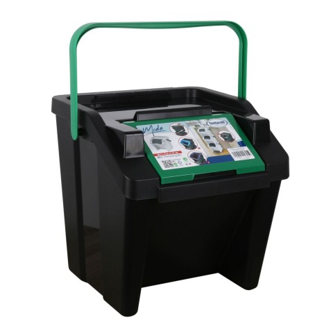 PAPELERA VERTICAL CON ASA 30 LITROS...