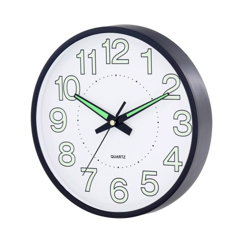 RELOJ DE PARED FOSFORESCENTE