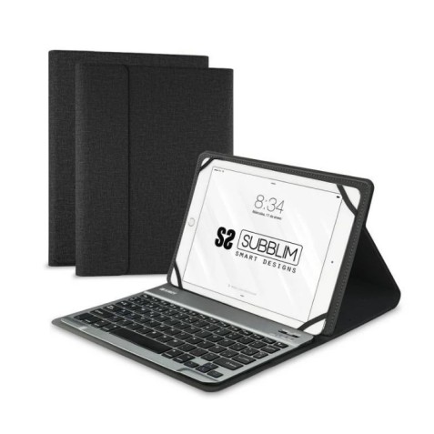 FUNDA CON TECLADO BLUETOOTH EXTRAIBE...