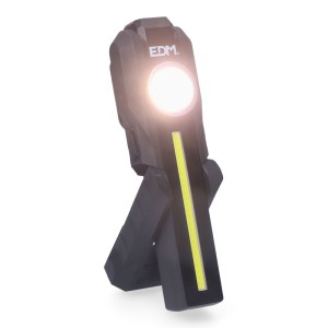 LINTERNA TALLER REDONDA CON IMAN LED...