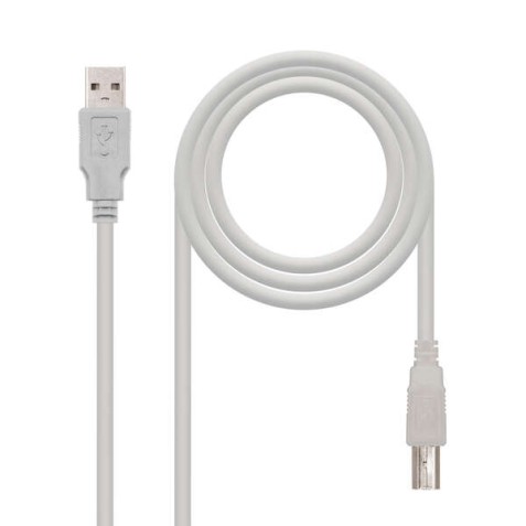 CABLE IMPRESORA USB-A 2.0 MACHO MACHO...