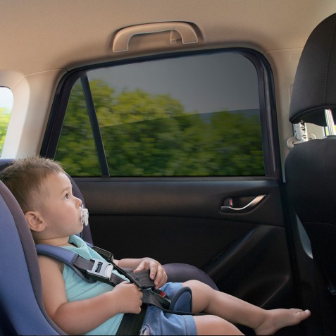 PACK 2 MALLAS PARASOL VENTANAS COCHE...