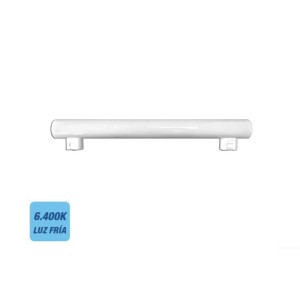 LINESTRA 30CM LED 2 CASQUILLOS S14S 7W 500 LUMEN LUZ FRIA