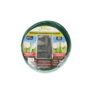 MANGUERA REFORZADA 20 METROS CON ACCESORIOS LITTLE GARDEN