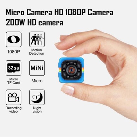 MINI VIDEOCAMARA FULL HD 1080P ROJA...
