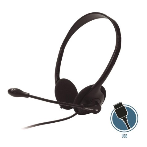 AURICULAR + MICROFONO S300 USB COOLSOUND