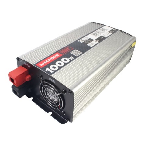 INVERSOR DE CORRIENTE 1000W. 12V. MADER